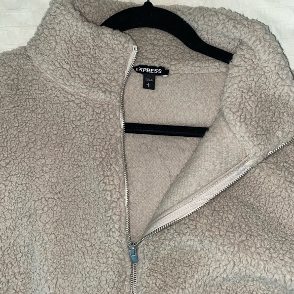 Express Sherpa Zip Up - Picture 3 of 3